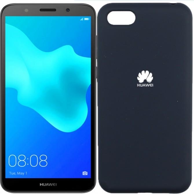 Чехол Soft Case для Huawei Y5 2018 Синий FULL