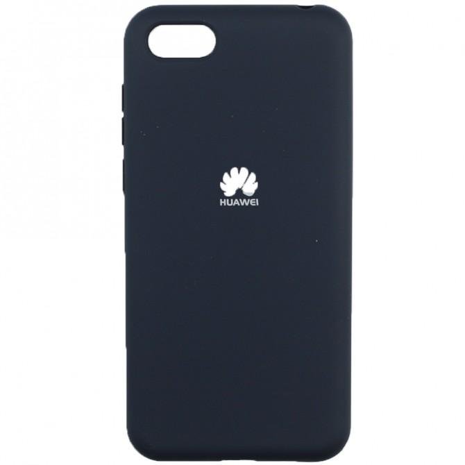 Чехол Soft Case для Huawei Y5 2018 Синий FULL-1