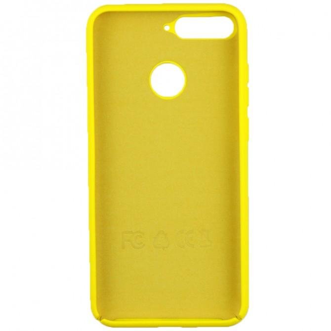Чохол Soft Case для Huawei Y6 2018 Жовтий FULL-2