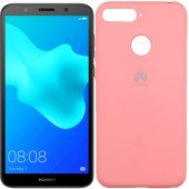 Чехол Soft Case для Huawei Y6 2018 Розовый FULL