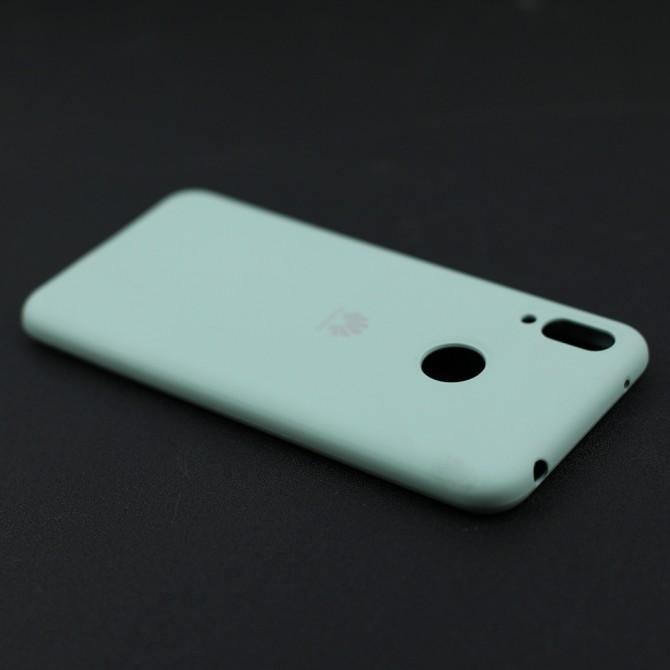 Чехол Soft Case для Huawei Y7 2019 Голубой FULL-4