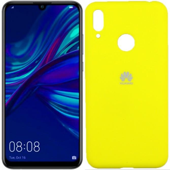 Чехол Soft Case для Huawei Y7 2019 Желтый FULL