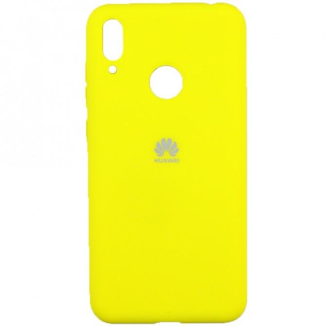 Чехол Soft Case для Huawei Y7 2019 Желтый FULL-1