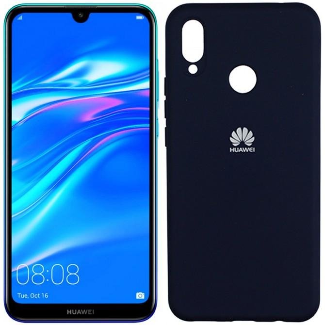 Чехол Soft Case для Huawei Y7 2019 Синий FULL