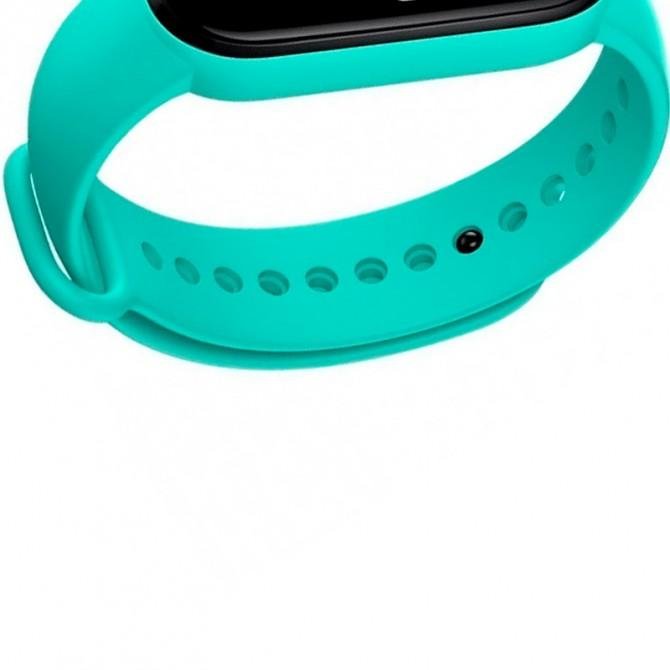 Ремінець для браслета Mi Band 5/6 (Silicon) Mentol-1