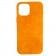 Чехол Leather Croc для Apple Iphone 12/12 Pro Orange