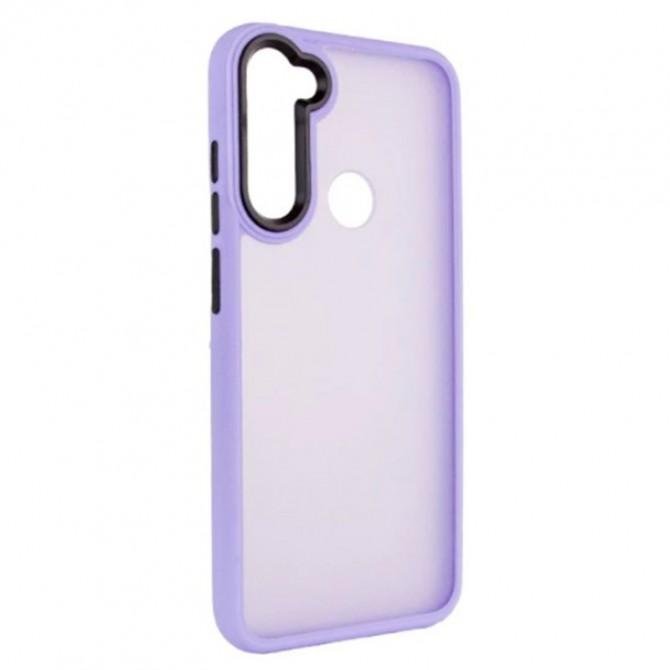 Чехол TPU+PC Lyon Frosted series Xiaomi Redmi Note 8T Purple