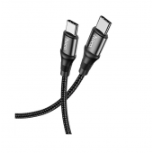 Кабель Hoco X50 Excellent Type-C to Type-C Black 1m