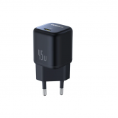 Мережевий зарядний пристрій 1Type-C Baseus PicoGo GaN Fast Charger 45W EU Cosmic Black Мережевий зарядний пристрій 1Type-C Baseus PicoGo GaN Fast Charger 45W EU Cosmic Black