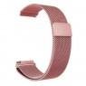 Ремінець універсальний 22mm Milanese Loop Pink Gold
