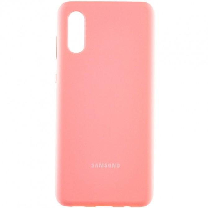 Чехол Original Soft Case Samsung A015 Galaxy A01 2020 Розовый FULL