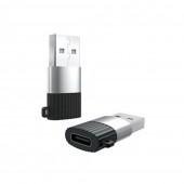 Адаптер XO NB149E Type-C to USB 2.0 Black