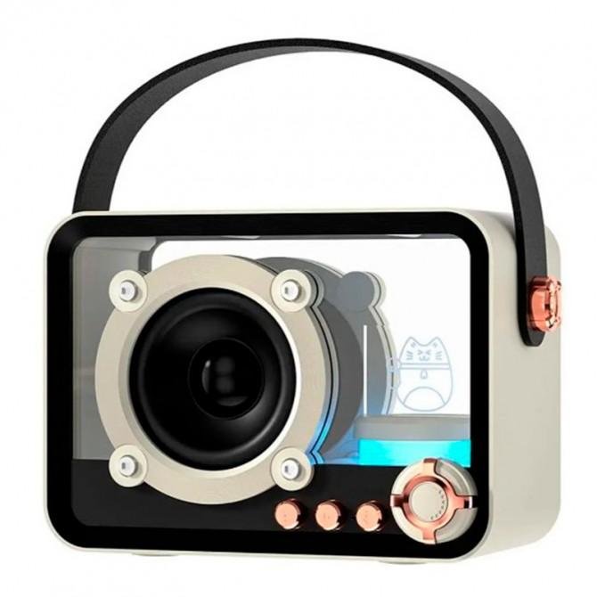 Bluetooth Колонка QD05 Retro Style Beige