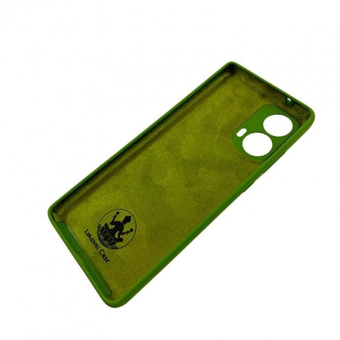 Чехол Silicone Case Motorola Moto G85 Зеленый FULL-1