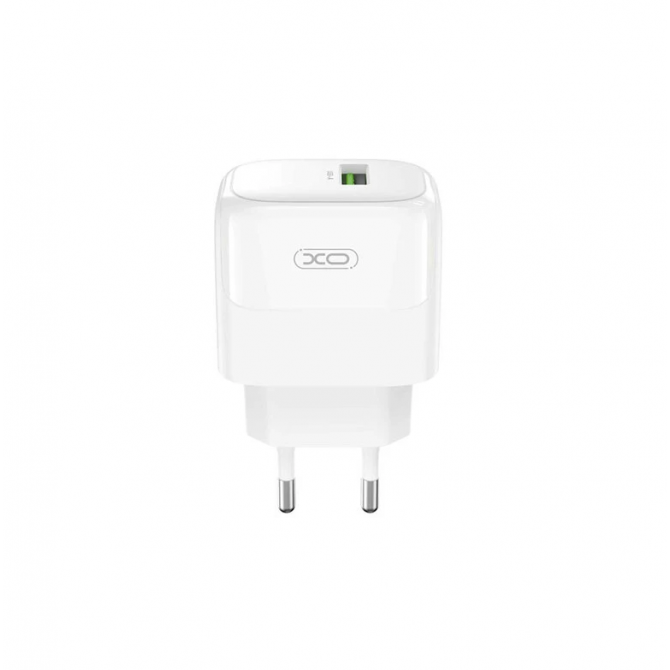 Мережевий зарядний пристрій XO L135 1USB-A QC3.0 18W White-1