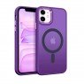 Чохол силіконовий MagSafe для Apple iPhone 11 Violet