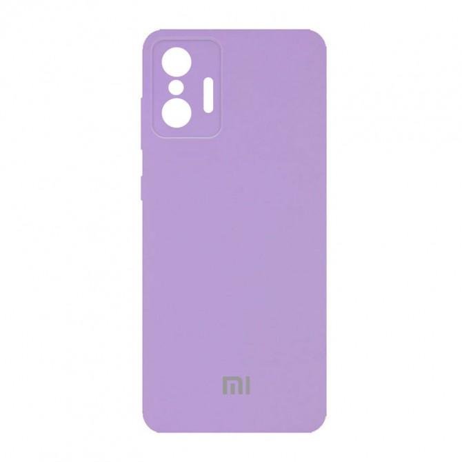 Чехол Soft Case Xiaomi 11T/11T Pro Сиреневый FULL