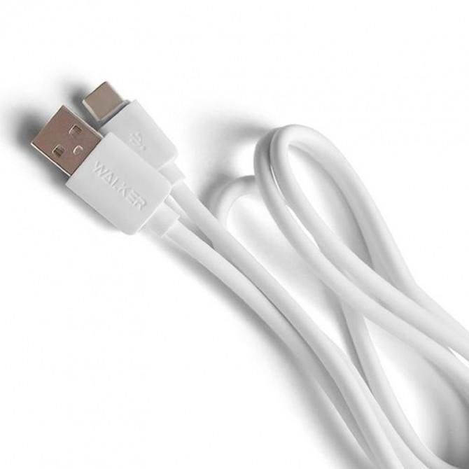 МЗП 2USB WALKER WH-27 + Type-C 2A White-2