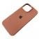 Силиконовый чехол для iPhone 16 Pro Saddle Brown FULL
