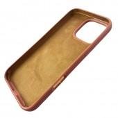 Силиконовый чехол для iPhone 16 Pro Saddle Brown FULL