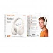 Наушники Stereo Bluetooth Borofone BO29 Fascinador Milky White