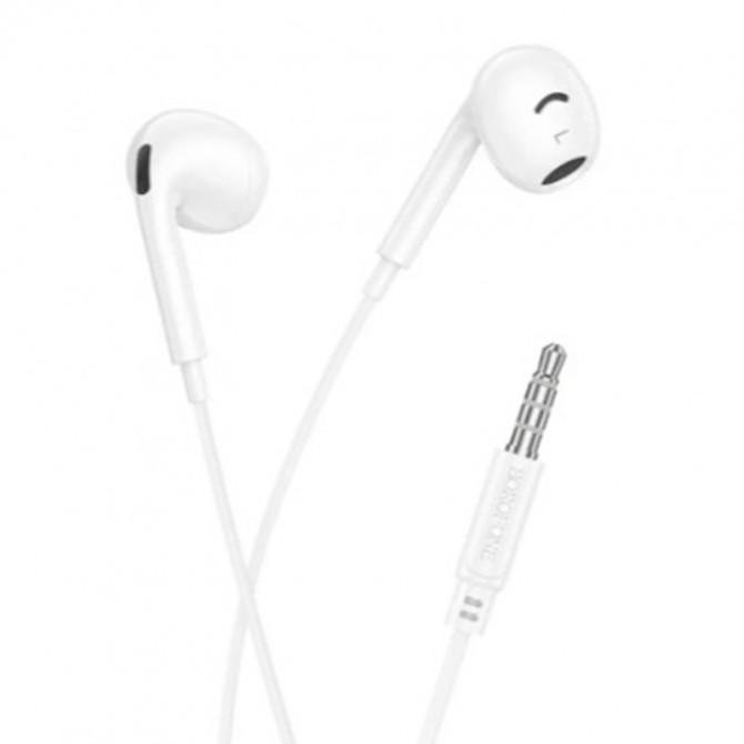 Дротові навушники Borofone BM96 White-1