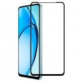 Защитное стекло для Oppo A3x Full Glue (0.25 мм, 2.5D, черное) ЛЮКС