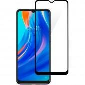 Защитное стекло для TECNO Spark 7/Spark7 Go Full Glue (0.3 мм, 2.5D, черное)