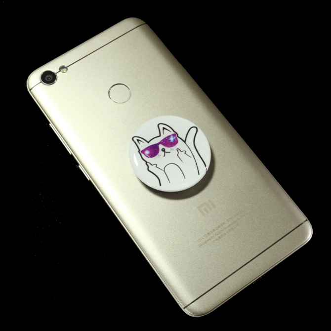 Тримач Pop Socket Cat in Glass-2