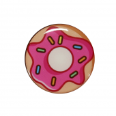 Держатель Pop Socket Donats on Blue Держатель Pop Socket Donats on Blue