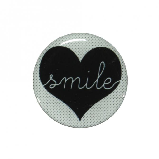 Держатель Pop Socket Heart Чёрный