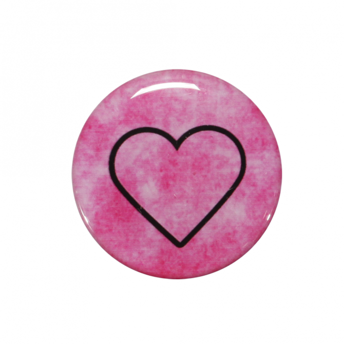 Тримач Pop Socket Серце/Рожевий