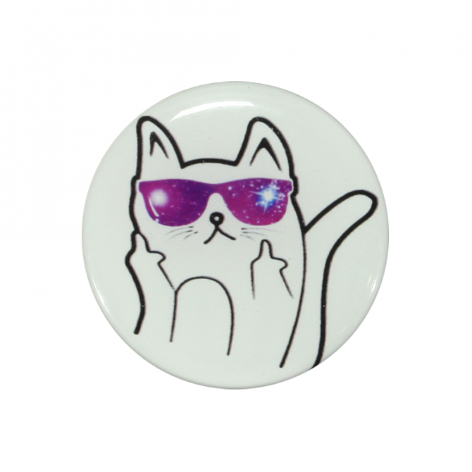 Тримач Pop Socket Magnetic Cat in Glass
