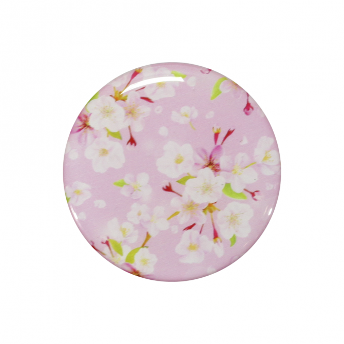 Тримач Pop Socket Magnetic Квіти Рожевий