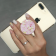 Держатель Pop Socket Magnetic Flowers Pink