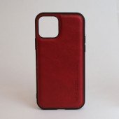 Чехол X-Level Leather series iPhone 12/12 Pro Red Чехол X-Level Leather series iPhone 12/12 Pro Red