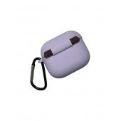 Чехол Silicone Protective Case For Airpods 4 Microfibre Lavender Grey Чехол Silicone Protective Case For Airpods 4 Microfibre Lavender Grey
