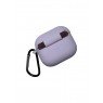 Чехол Silicone Protective Case For Airpods 4 Microfibre Lavender Grey