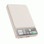 Додаткова батарея Hoco Q18 Tourer 22.5W (10000 mAh) Milky White Додаткова батарея Hoco Q18 Tourer 22.5W (10000 mAh) Milky White