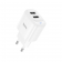 Сетевое зарядное устройство 2USB Hoco C141A Smart 2.1A White