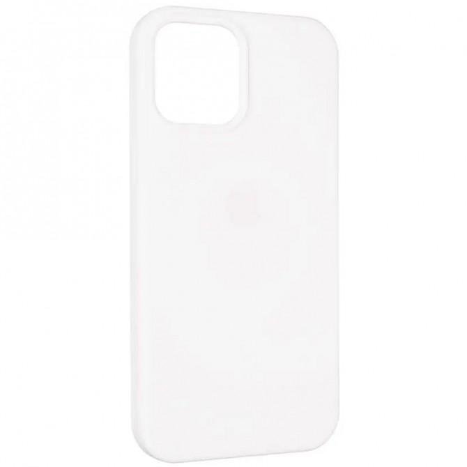 Оригинальный силиконовый чехол (MagSafe) for iPhone 11 Pro Max White-1