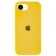 Силиконовый чехол для iPhone 16e Yellow FULL