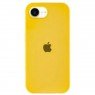 Силиконовый чехол для iPhone 16e Yellow FULL