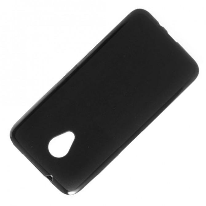 Чехол Silicone Case для HTC Desire 700 Чёрный-3