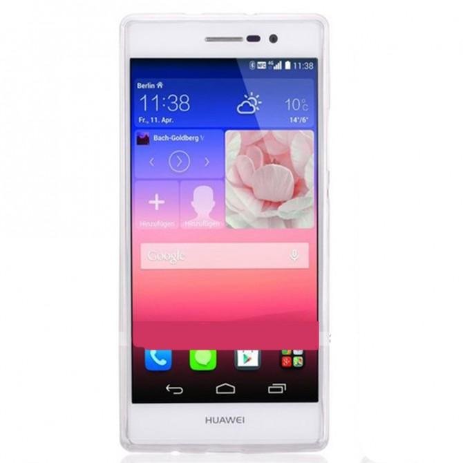 Чехол Silicone Case для Huawei P7 White-2