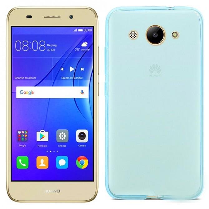 Чохол Silicone Case для Huawei Y3 (2017) Синій