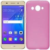 Чохол Silicone Case для Huawei Y3 (2017) Рожевий