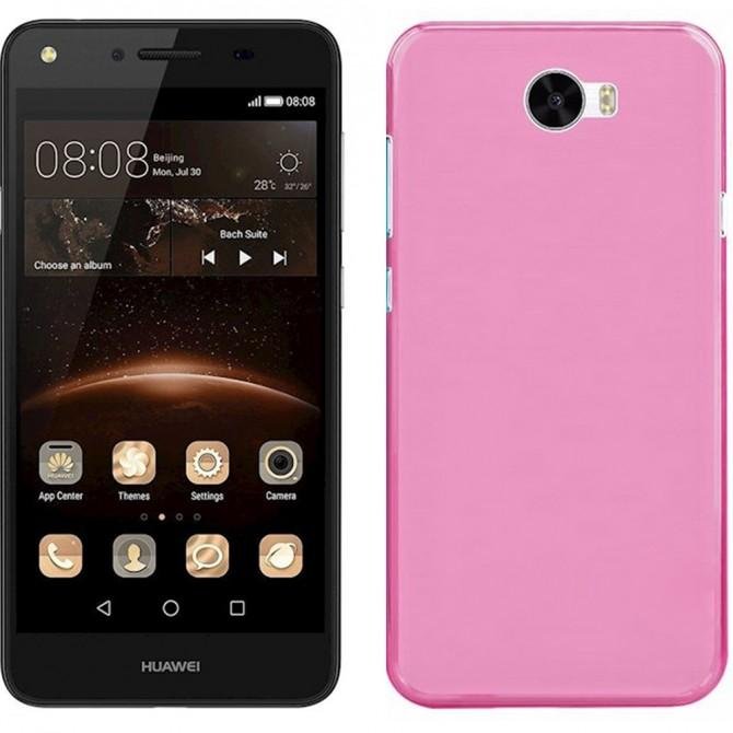 Чехол Silicone Case для Huawei Y5 II Pink