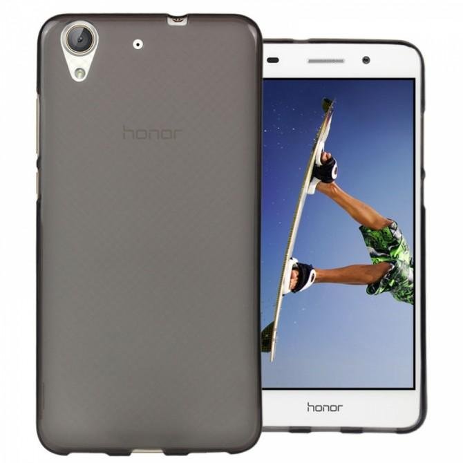 Чехол Silicone Case для Huawei Y6 II Чёрный-2