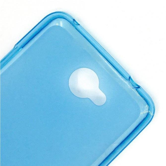 Чехол Silicone Case для Huawei Y7 Blue-2